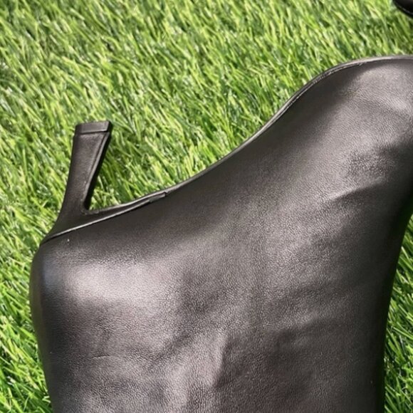 Steve Madden Womens's Lavan Black Knee-High Boots - Black - Picture 3 of 7